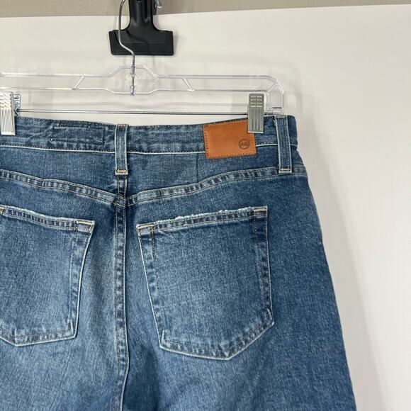 AG Adriano Goldschmied Anthropologie Nolan Relaxed Slim Ankle Jeans Mid-Rise - Picture 6 of 7